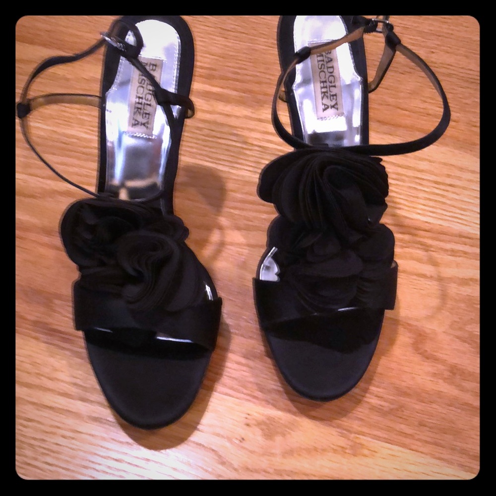 Badgley Mischka strappy heels